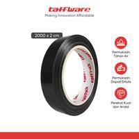 Gambar TaffPACK Lakban Kain Karpet Multifungsi Adhesive Cloth Tape Writable - 23OU - Black - 20M 20mm dari Taffware Official Store Kota Administrasi Jakarta Barat 1 Tokopedia