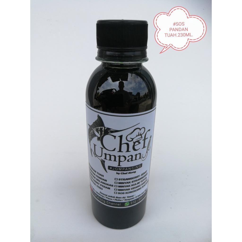 Sos Pandan Tuah Chef Along Umpan Minyak Pancing Memancing Ikan Fish Fishing Oil