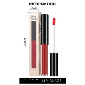 Lip Gloss Shiny Glamour Lip Glaze – Lip Tint Glossy Ringan & Halus, Tahan Lama, Melembapkan - DRACE BEAUTY