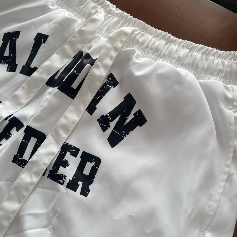 [DEAL MỞ BÁN] ALODIN.atedier | Quần short ALODIN Dù Lì In Lụa cao cấp 2 lớp lót lưới form trên gối  Nam Nữ S2 Menswear 7