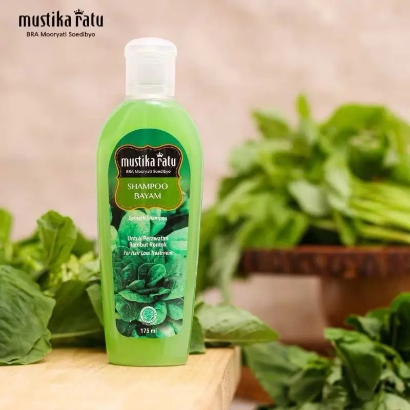 MUSTIKA RATU SHAMPOO BAYAM 175ml -perawatan rambut rontok
