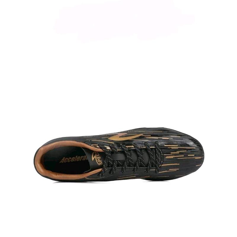 PROMO SPESIAL SPECS SEPATU SEPAK BOLA LIGHTSPEED REBORN FG BLACK PALE GOLD futsal 4