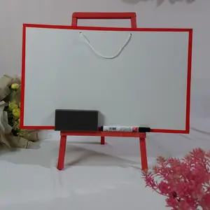 Lulukids-WhiteBoard Anak Karakter Ukuran 30x50 Dengan Penyanggah, Free Spidol Dan Penghapus - Stationery