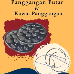 panggangan putar & kawat panggangan