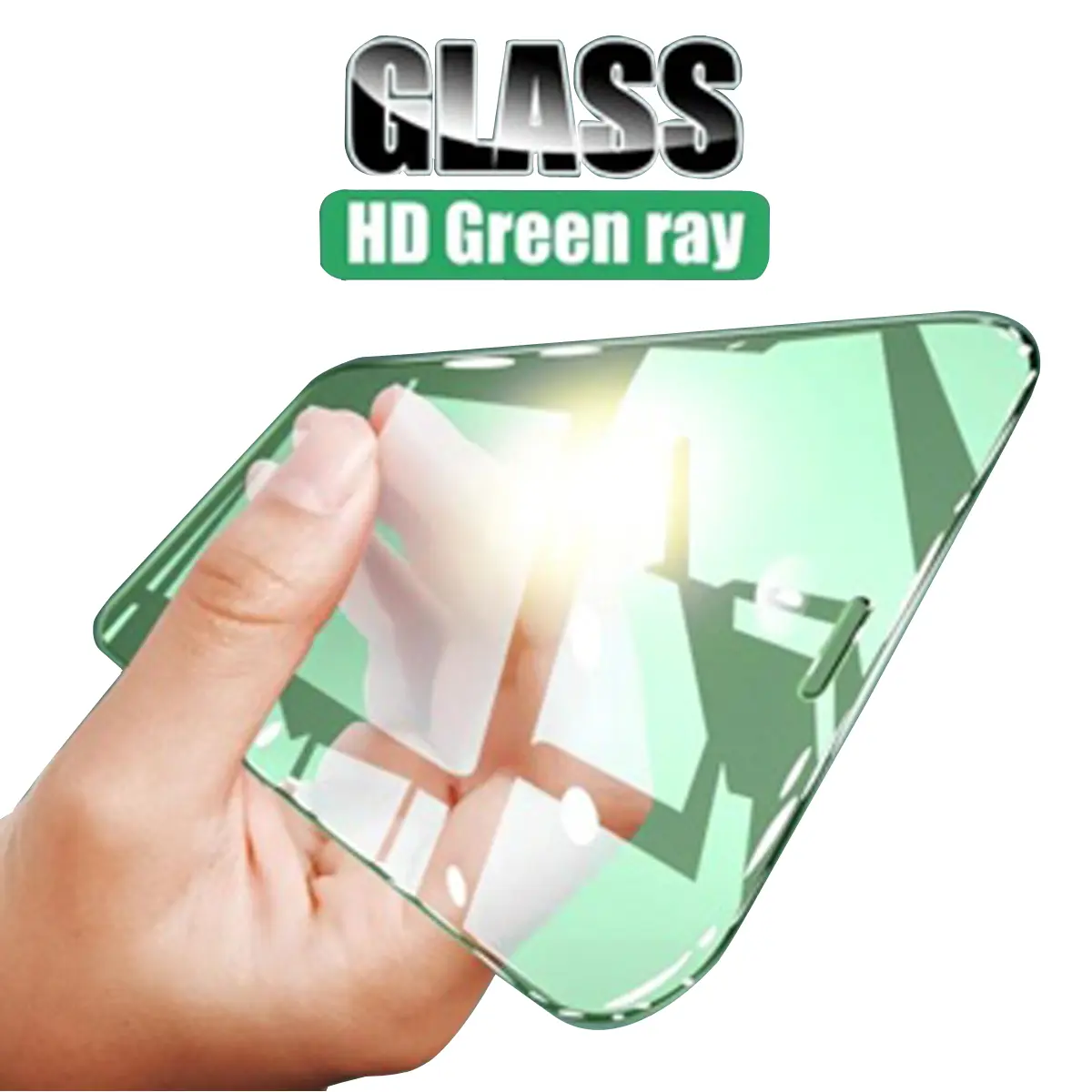 ViVo 1901 1902 1903 1904 1906 1907 1911 1912 1915Green anti Light Eyes Protection HD Tempered glass full screen protector