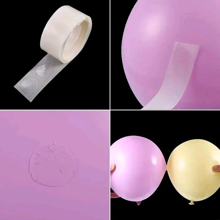 1 Roll Isi 100 Lem balon / Perekat balon 1