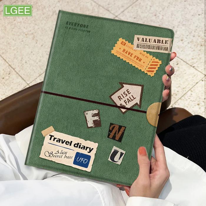 Gambar New Tablet Case Catatan Kreatif Retro For HONOR Pad Cover/for Pad X8A 11"/for Pad9 12.1"/for Pad10 12.1"/for Pad X9A 11.5"/for Pad X7 8.7" - Tanpa Slot Pen-HD205, HONOR Pad X8A 11" dari LGEE CASE Kota Tangerang Tokopedia