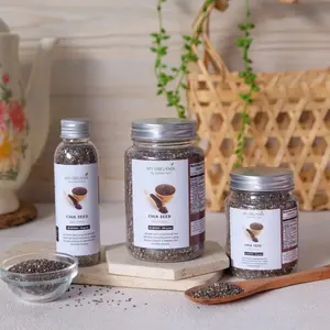 My Organik Chia Seed Organic Chia Seed Grade A Premium Quality Original 100% Murni non GMO Asli / Biji Chia Seeds Hitam Organik