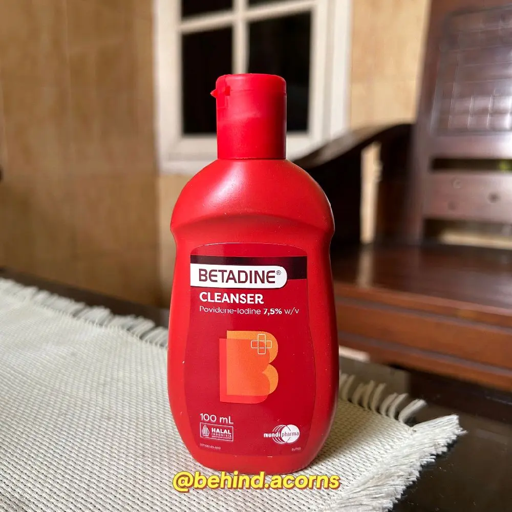 [READY SIAP KIRIM] BETADINE ANTISEPTIC ANTI CLEANSER Sabun Cair - Sabun Wajah 100ml