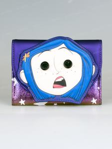 Cartera de alta calidad plegada en tres, diseño 3D lindo, monedero personalizado y a la moda, tarjetero, accesorio elegante y único