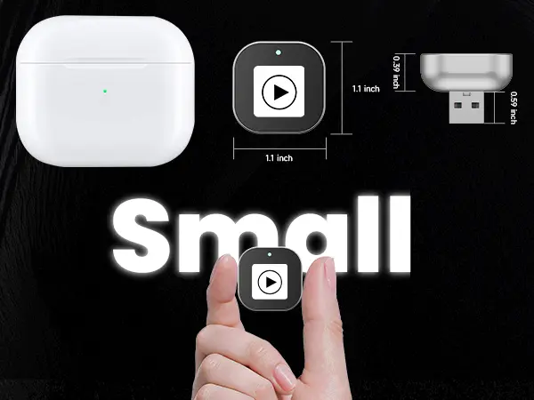 Spedal 2025 latest wireless CarPlay adapter for iPhone/Android - fast connection, wired CarPlay connection conversion, no latency, voice-activated 3