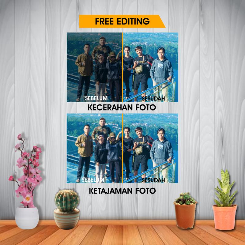 Cetak Foto MDF Premium Super Gloss (Paket Hemat) 3 Bingkai 3