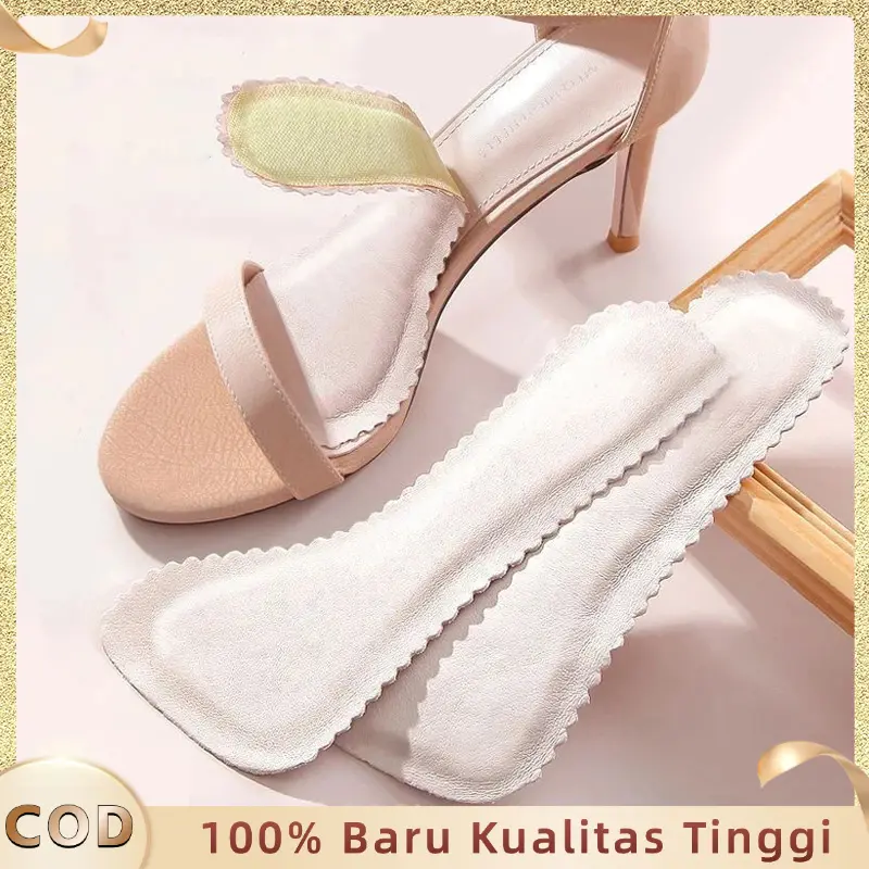 1 Pasang Insole Sepatu Wanita Sandle Lembut Mendukung Insert Kaki Inti Insole Sepatu Pencegah Sakit Kaki
