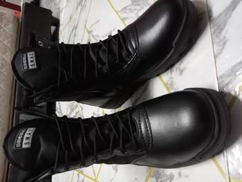 Product Review of Men Original SWAT Classic 9" Tactical Military Boots Side Zip Combat Forces Shoes/ Kasut Operasi LelakI from k**6 2