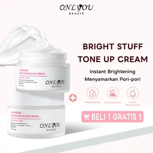 【BPOM certification】ONLYOU Whitening cream / pre-makeup isolation / concealer water moisturizing lazy cream/COD/Beli 1 Gratis 1