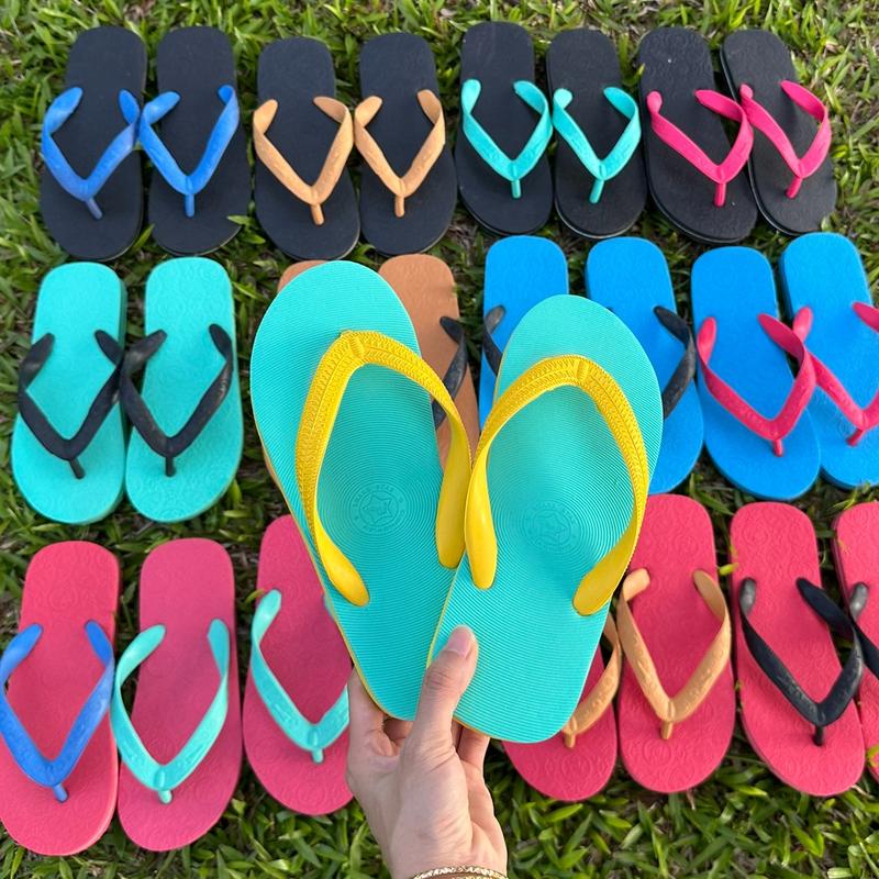  Dép lào thái lan truyền thống huyền thoại 1 thời dép lào thái mix màu trẻ trung được làm bằng cao su 