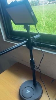 Product Review of TNW Overhead Stand Tripod Hp + Led Lampu Stand Holder Bracket 360° Overhead Tripod Lampu Phone Holder Fotografi from M**a R**l 0