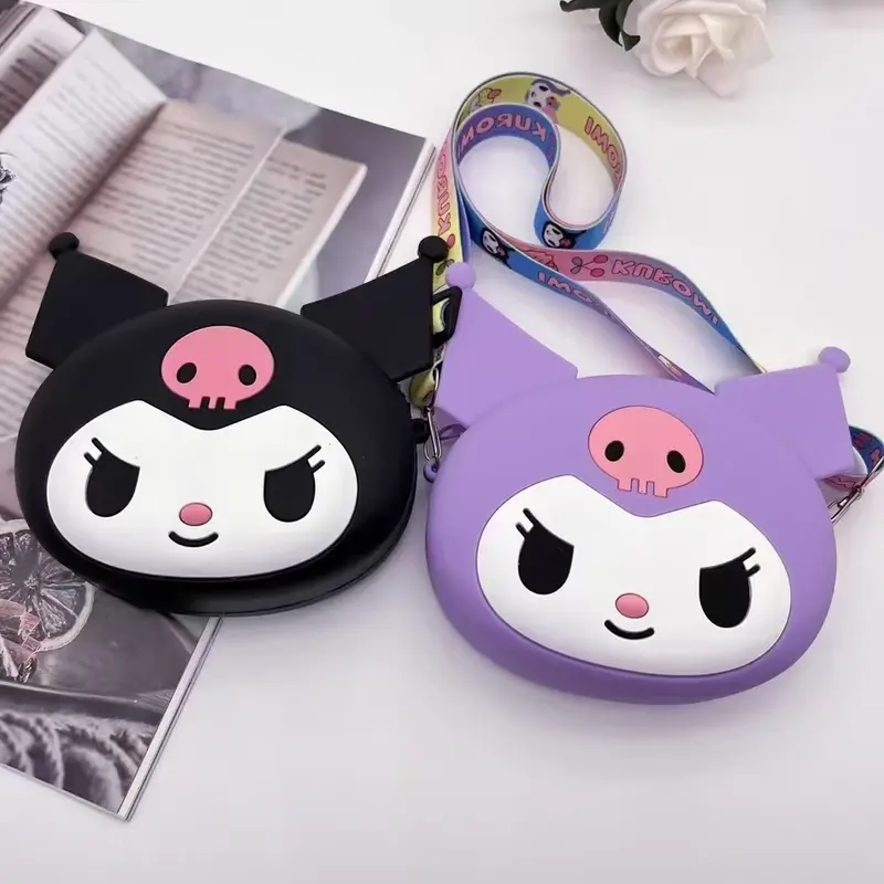 Tas Putri Kuromi Kecil Yang Lucu Tas Silikon Melody Tas Selempang 5