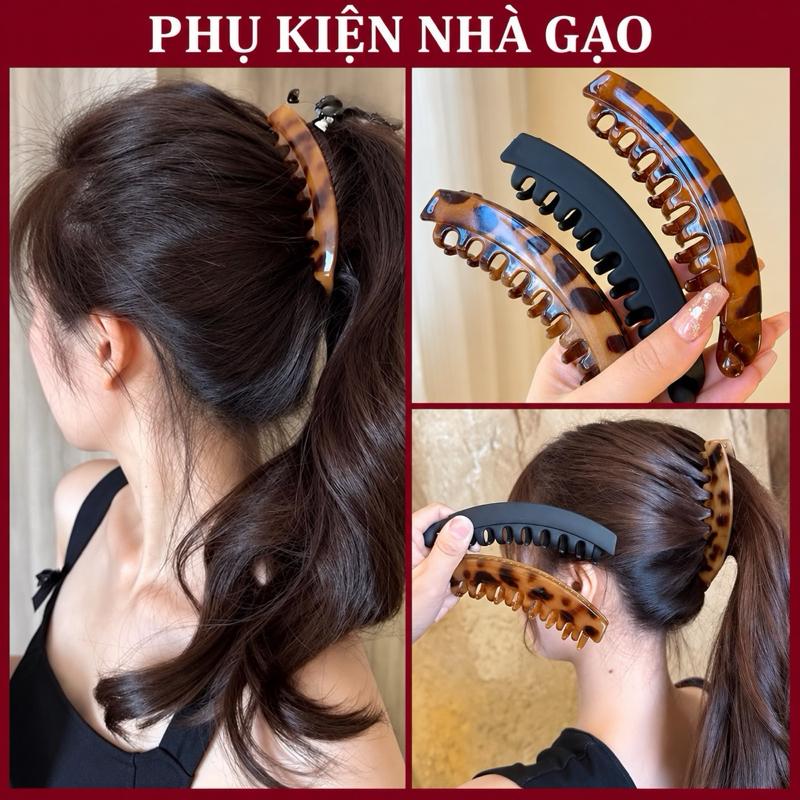 Kẹp Đuôi Ngựa Cao Kẹp Chuối Kẹp Tóc Tóc Dọc Phụ Kiện Dành Cho Nữ