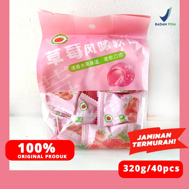 PERMEN JELI TOP SAVOR FRUIT JUICE SOFT SWEETS ANEKA RASA 320G 6