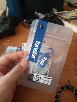 Product Review of Keychain Carabiner Fenster Studio - Keychain Akrilik Skena - Aksesoris Tas Aesthetic Skena from f**a 1