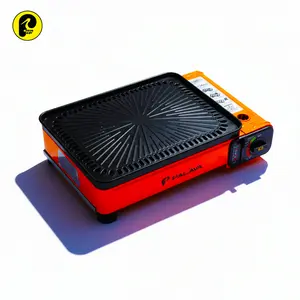 FLOWMAN Kompor Gas Portable BBQ 2 in 1  Panggang Portable campervan