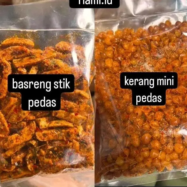 Sebring Pool Enak/Seblak Kering asin pedas ori/ isian pouch 250gram, 1/2 (500gram) dan 1 kg Snack Cemilan Food Keripik 4