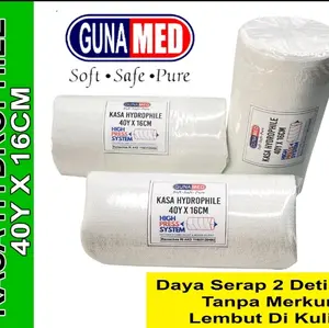Kasa Steril / Kasa Hydrophile / Kasa Gulung Uk. 40yard x 16cm / Perban