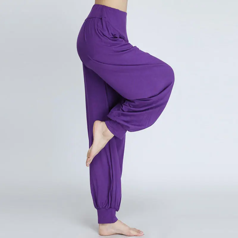 Quần Khiêu Vũ Mãn, Dáng Rộng Và Ngoại Cỡ, Phong Cách Yoga, Thích Hợp Tập Thể Dục Và Khiêu Vũ, Kiểu Bloomers
