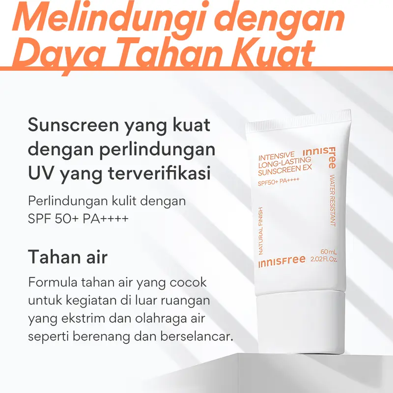 Innisfree Intensive Long Lasting Sunscreen SPF50+ PA++++ 60ml 1