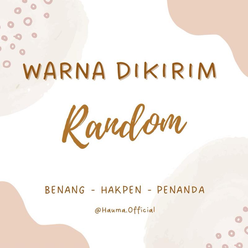 Paket Merajut Pemula. Crochet Kit Beginner WARNA BENANG RANDOM dengan Alat dan Bahan Lengkap 1