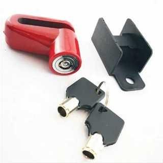 KUNCI GEMBOK MOTOR CAKRAM PLUS BRAKET ORIGINAL MOTOLOCK 6