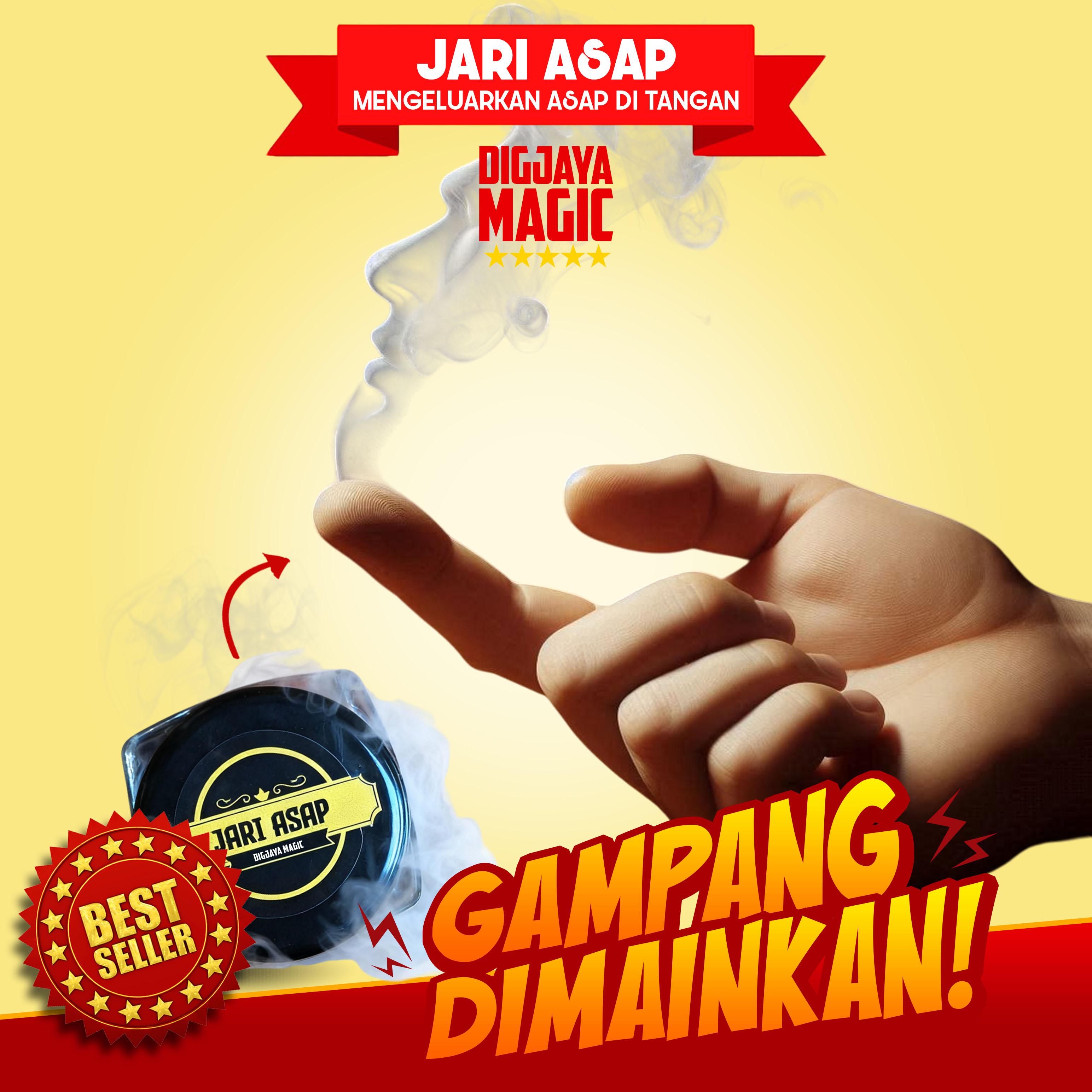 DIGJAYA MAGIC ALAT SULAP JARI ASAP - CAIRAN MUDAH GUNA UNTUK HIBURAN NATURAL TUTORIAL Lengkap