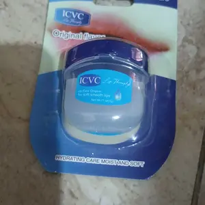 ICVC Pelembab Bibir Rosy Lips Vaslin - Menjaga Kelembutan & Warna Alami Bibir