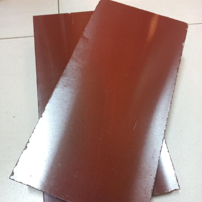 Ebonit Lembaran 12mm x 35cm x 40cm - Pertinax,Novotex,Bakelite Sheet