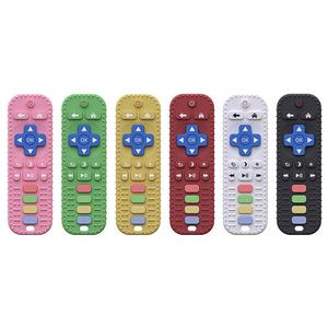 Remote Control Shape Teething Chew Toys BPA Free Remote Teether for Baby Accessories Toys