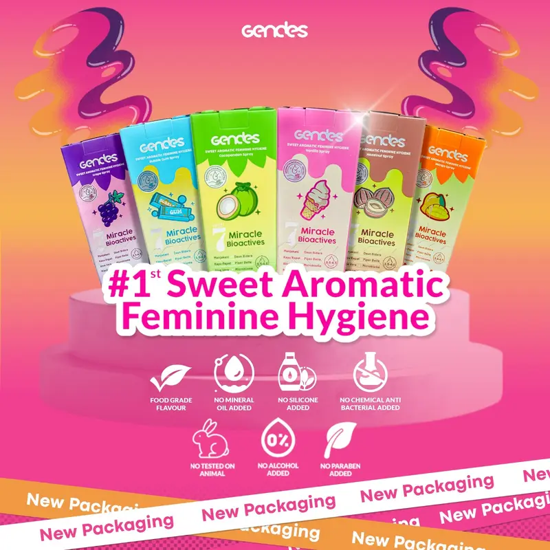 GENDES Sweet Aromatic Care Wash Foam Bubble Gum 5 Miracle Bioactives 55 ml 4