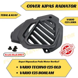 Cover Kipas Radiator Vario 125 techno vario 125/150 old 2012-2015 tutup radiator vario 125 kzr Engine Motor