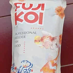 FUJIPET Pakan Koi Koki Ekonomis Protein 32% (p) 850gram PRO BREEDER FUJI KOI untuk Pertumbuhan Ikan Sehat dan Cepat