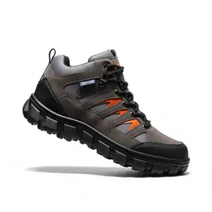 ￼ZAVISION sepatu safety ujung besi sepatu hiking gunung sepatu trail run outdoor kekinian unisex