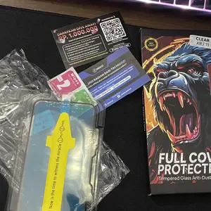 MIGOZ Tempered Glass Anti Dust Anti Spy Untuk IPhone 11 12 13 14 15 16 17 Pro Max Fullcover Privacy Protector