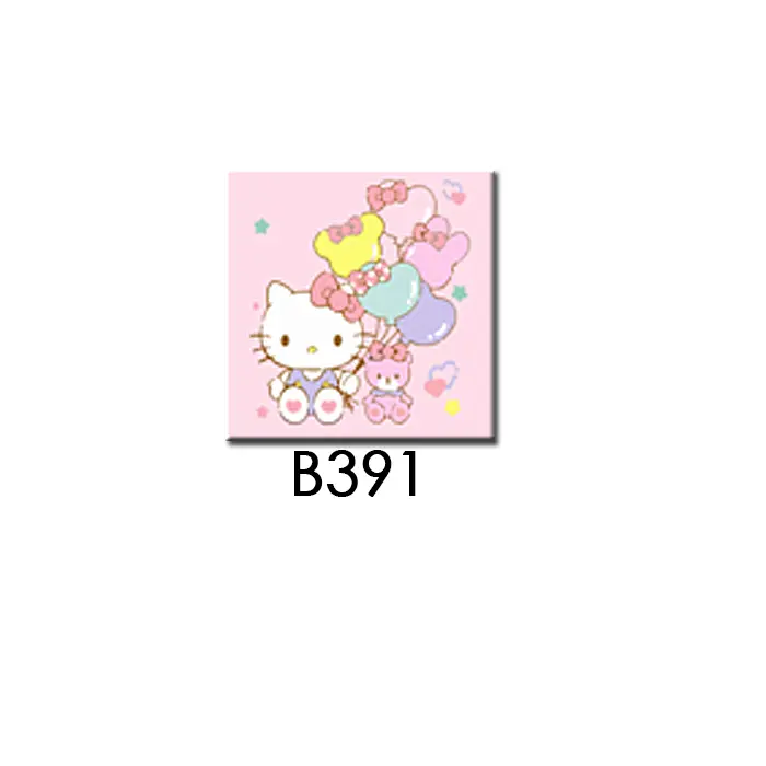 METH BINATANG ANAK KARAKTER LUCU 20X20CM PAINT BY NUMBER PAINTING BY NUMBERS DIY LUKISAN ACRILYC COLORING MEWARNAI 6