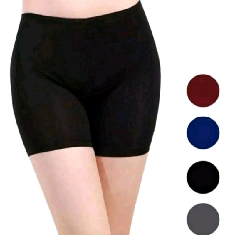 paket 3pcs shot bahan sapndexs jersi berkualitas Shorts kpop regular leggings Celana Wanita Pendek 1