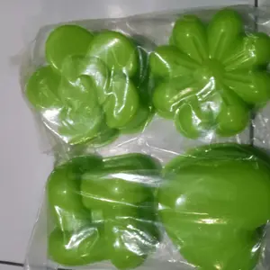 [Isi 4 PCS] Cetakan Nasi Plastik 10 cm / Cetakan Puding Bento Kue Bolu Twister / Cetakan Jeli Agar / Puding Ulir Spiral Viral / Cetakan Puding Bolu Sultan