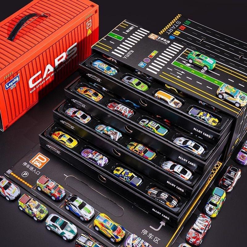 BOX Mô Hình 48 Xe Ô Tô Bằng Hợp Kim Hộp Container Thùng Xe ( hàng loại 1 ) 1