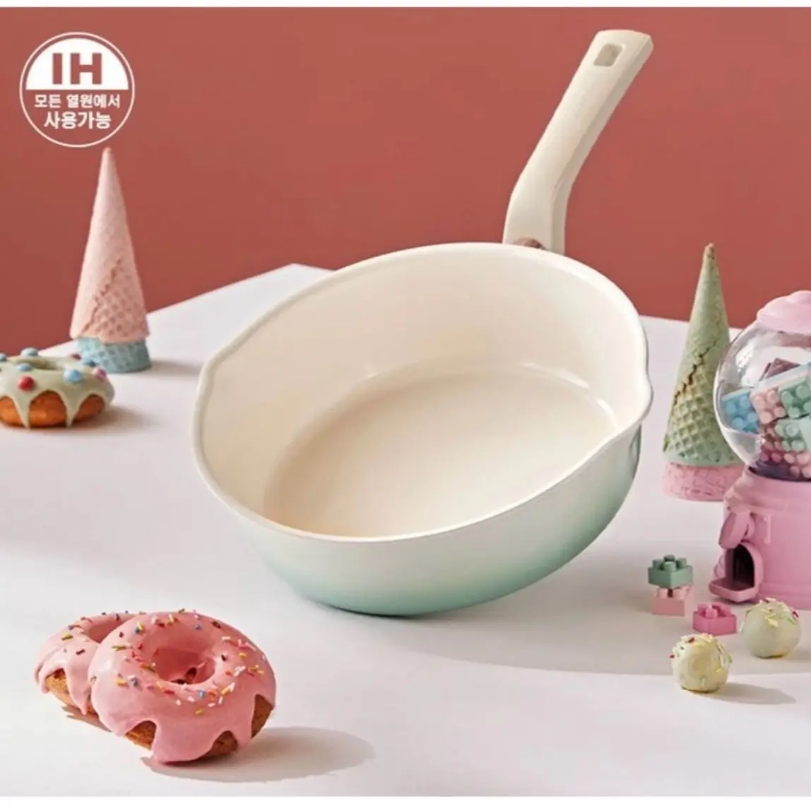 Happycall IH Flex pan 22 cm Mint - induction friendly