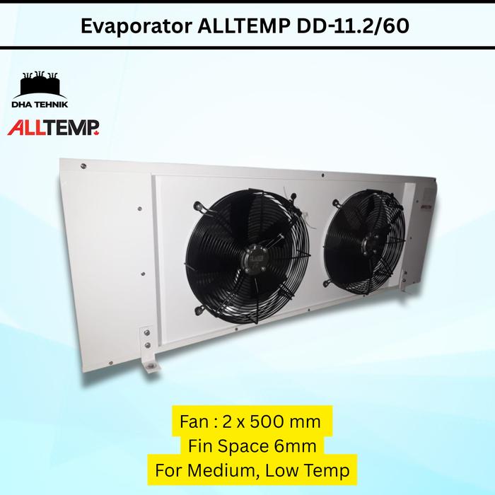 Jual Evaporator ALLTEMP DD-11.2/60 - Evap unit cooler Coldstorage Low ...
