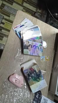 Product Review of [kstuffind] LOMO CARD HOLOGRAM BOYGROUP GIRLGROUP MURAH 55PCS PHOTOCARD HOLO LOMOCARD EN SKZ BP NWJNS from u**0 1