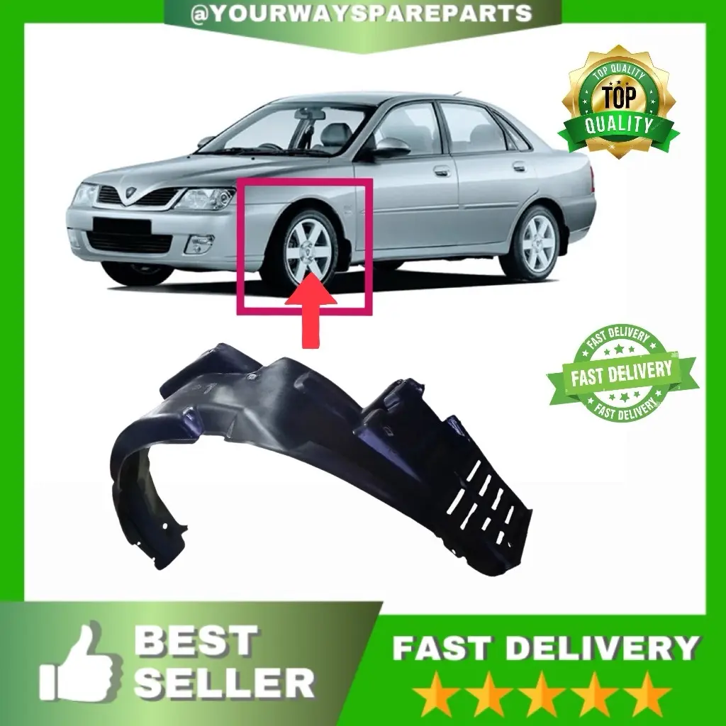 ￼【YW SPARE PARTS】Proton Waja Year2000 Fender Protector Cover DEPAN DAUN PISANG