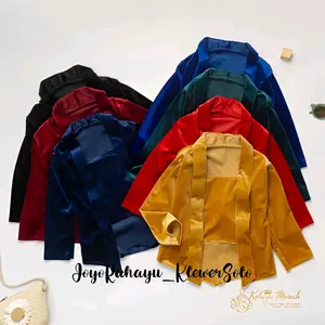 Kebaya Kutubaru Bludru Polos Anak || Seragam Adat Anak || Kebaya Kutubaru Anak || Kebaya Anak Grosir Perempuan plisketbludruanak rok lilit